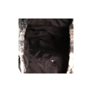 Chanel Zip Printed Medium Nylon Backpack