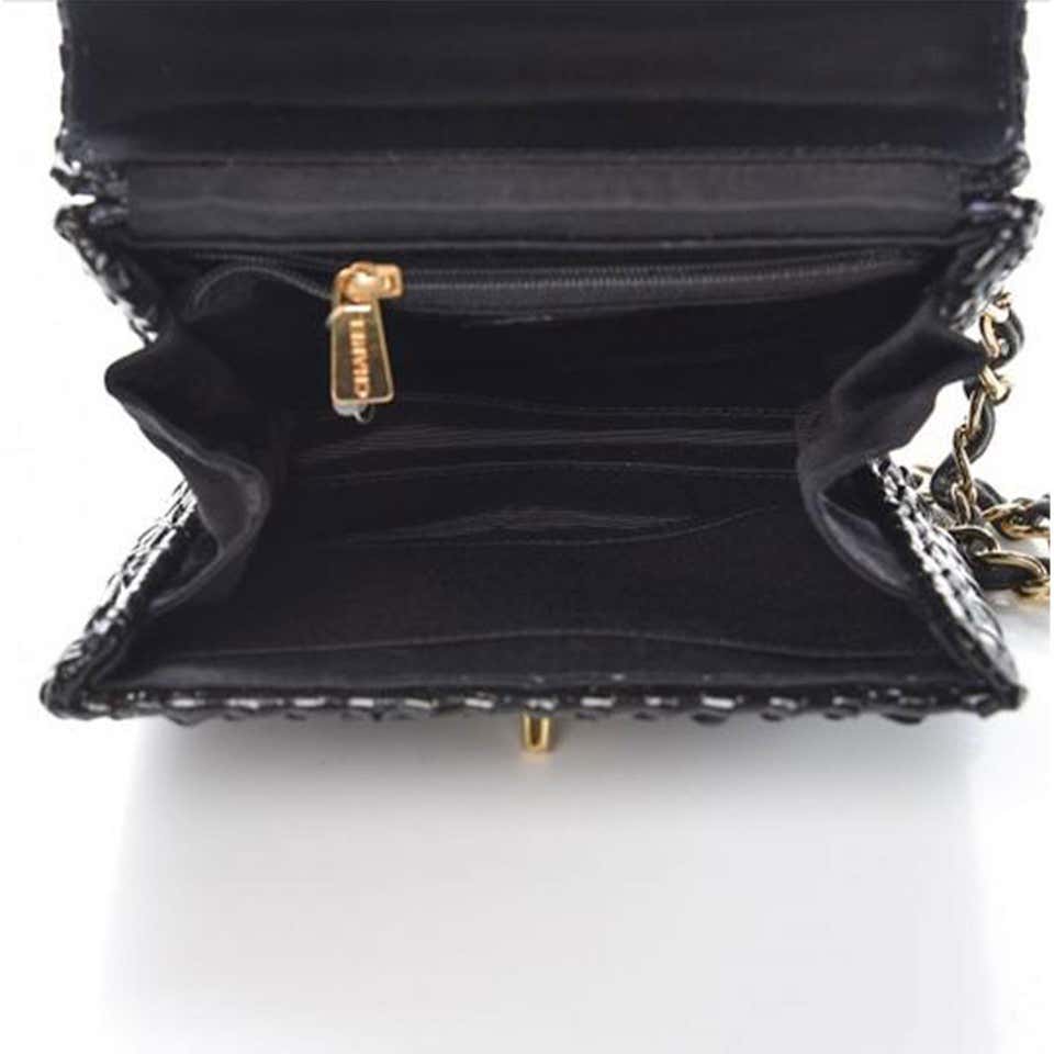 Chanel Rare Vintage 90s Lambskin Classic Flap Bag