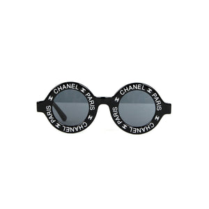 Chanel Rare Black Vintage 90's CC Paris Sunglasses – House of Carver