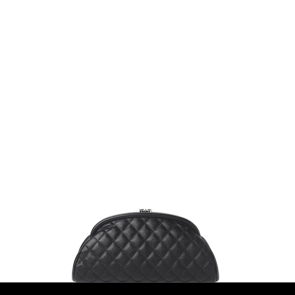 ★TOUT Y EST★ Caviar Embo Clutch Black 22EBCH05 Chanel Clutch With Chain Micro 22K Black Caviar GHW - Luxe