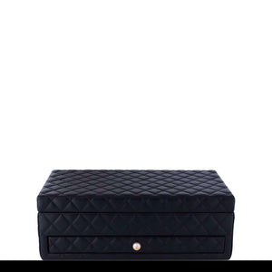 Chanel Limited Edition Black Vanity Case Rare Home Decor Jewelry Box