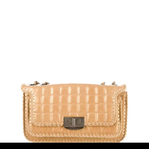 Chanel Vintage Gold Reissue Classic Small Medium Flap Bag – House
