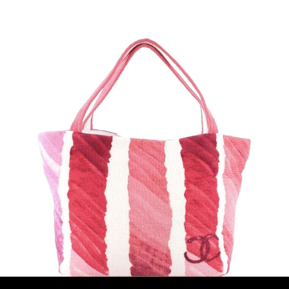 CHANEL Terry Cotton Pink Tote Bag Multiple colors ref.214271
