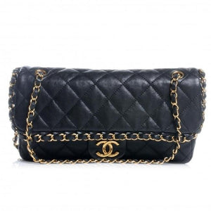 Chanel Classic Chain Me Around Single Flap Jumbo Maxi Cc Logo Ghw