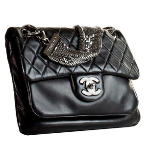 Chanel Metallic Mesh Limited Edition Soft Classic Flap Bag – House
