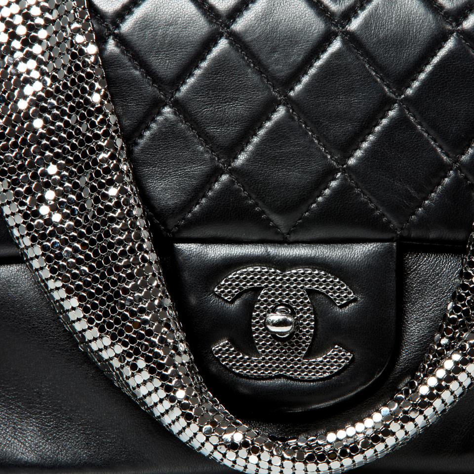 CHANEL Metallic 2019 Silver Evening By The Sea Bag Like Emily in