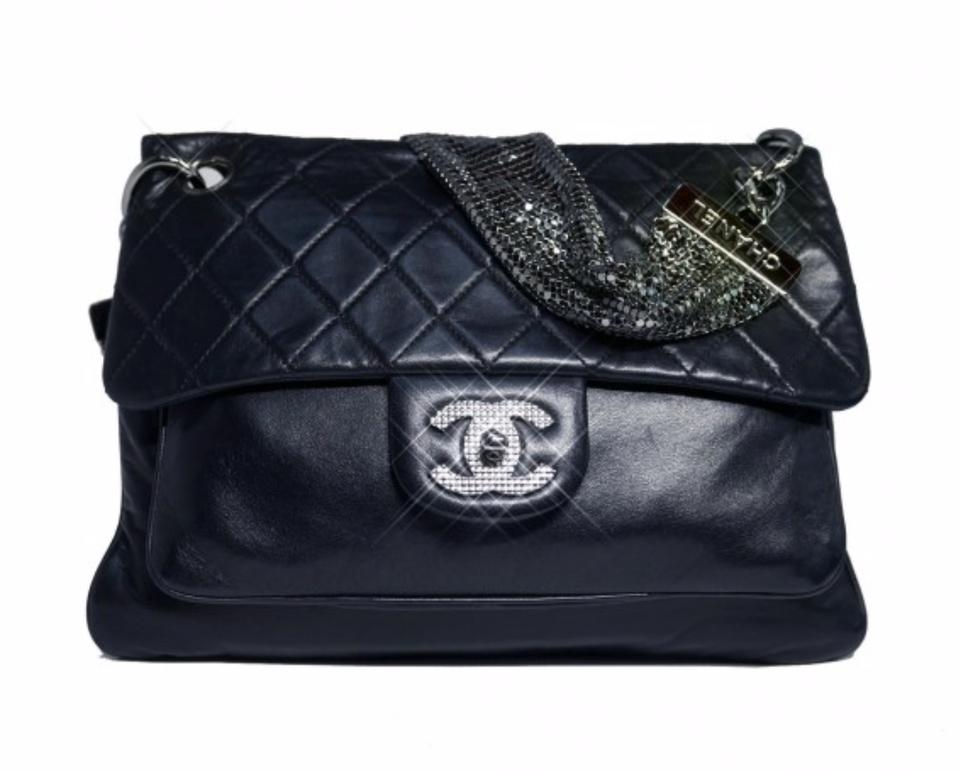 Chanel Metallic Mesh Limited Edition Soft Classic Flap Bag