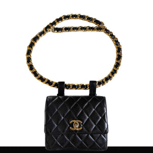 Chanel Vintage 90's Rare Waist Bag – House of Carver