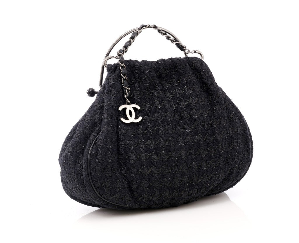 Chanel Tweed Limited Edition Collector’s Novelty Tote