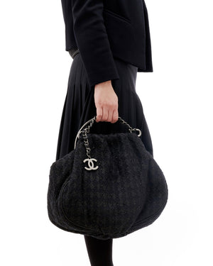 Chanel Tweed Limited Edition Collector’s Novelty Tote