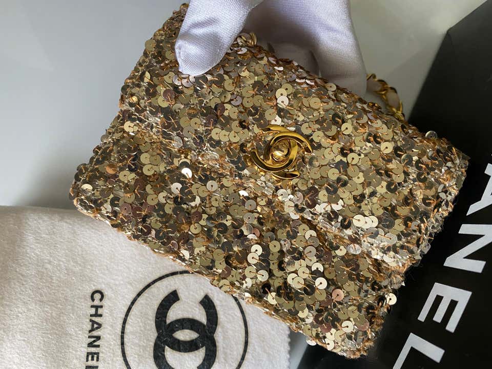 Chanel Rare Vintage Micro Mini Charm Bag