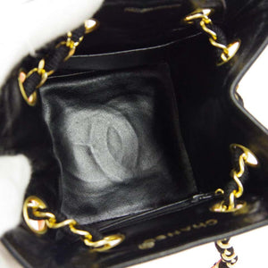 Chanel Multicolor Mini Vintage 90's Tote Bag Rare Pink Orange Black Straw